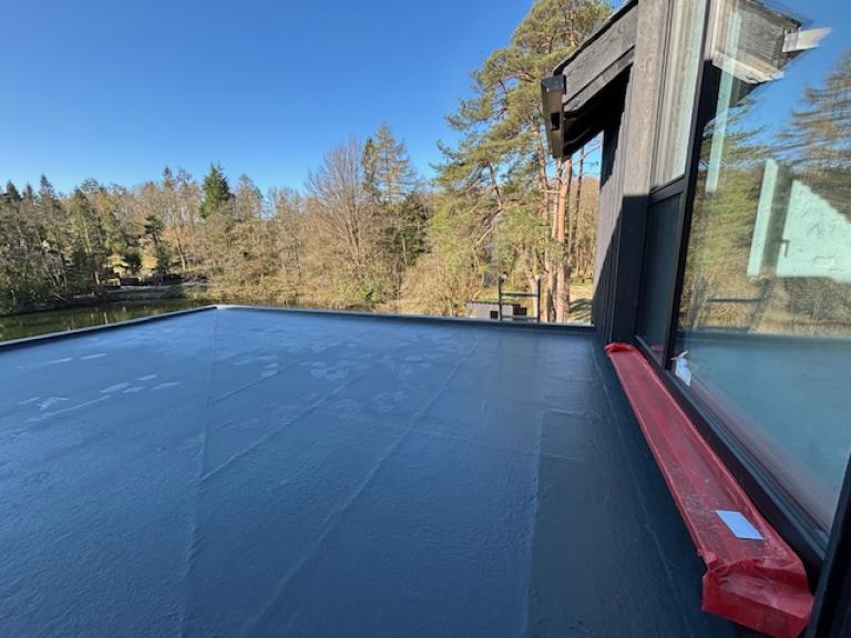 Kendal's national park scenery was a delight for roof building