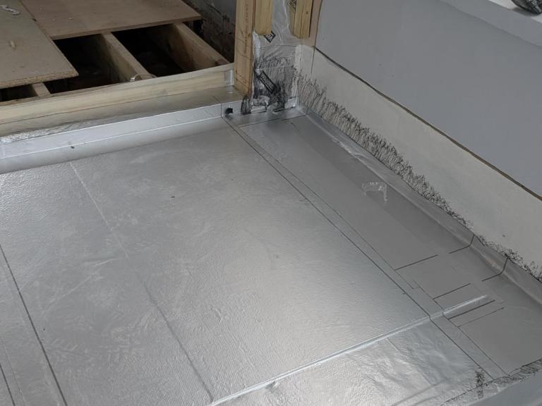 The insulation is fitted to exacting standards with no gaps, to meet strict U-Values