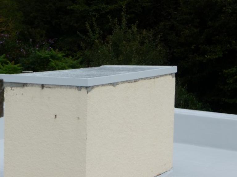 and top coats applied