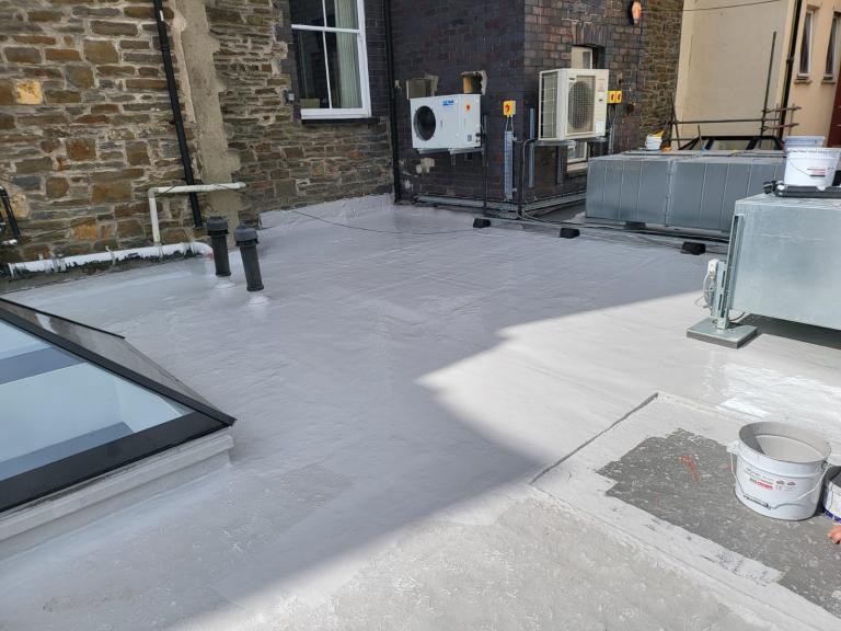 Zero disruption to existing roof details or to customers below!