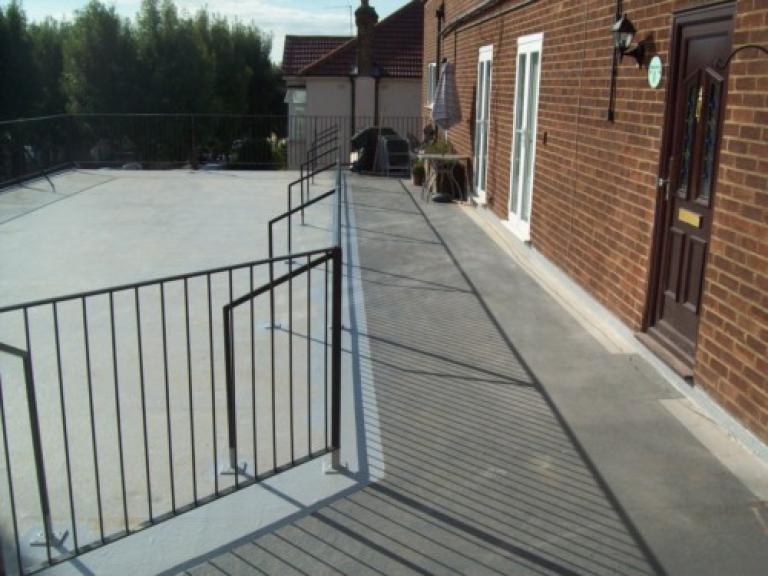 The final balcony should service these flats for at least 20 years