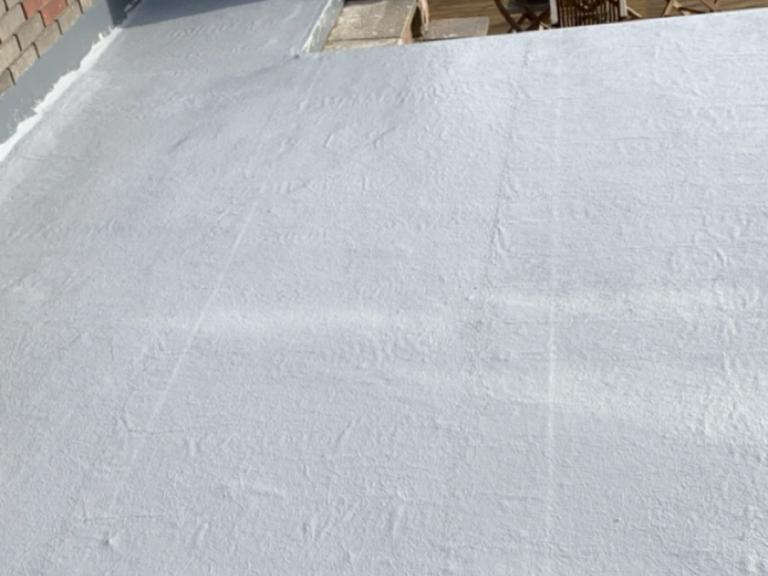 The polymer balcony system is anti-skid