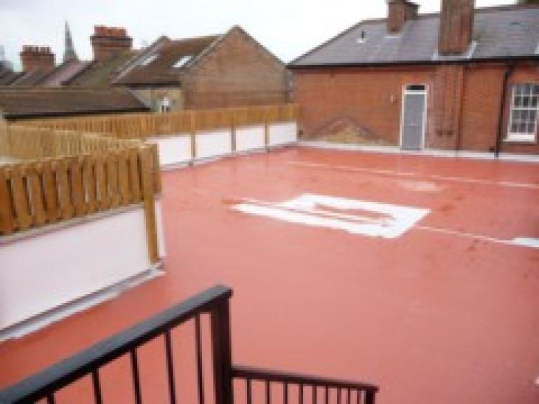 ... And the first coat finished