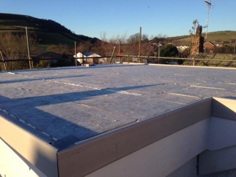 This created a complete warm layer acting as a base for the decking