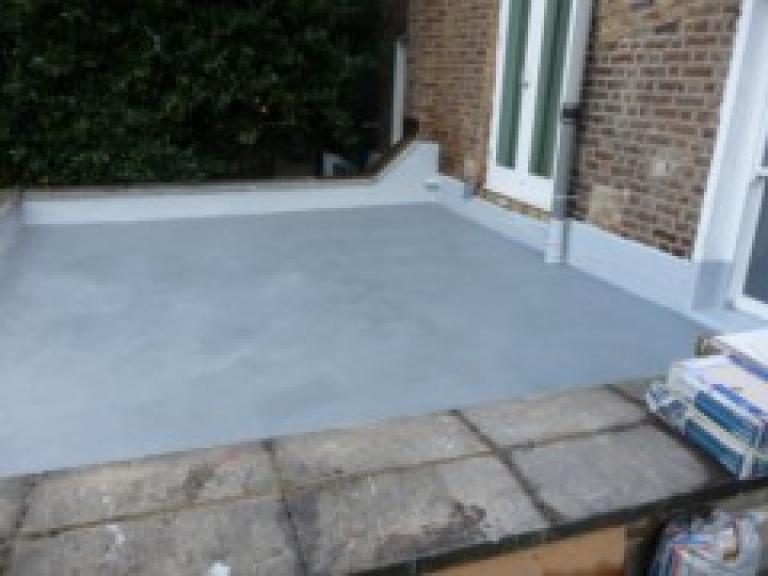 Taper insulation provided a simple drainage solution before coating