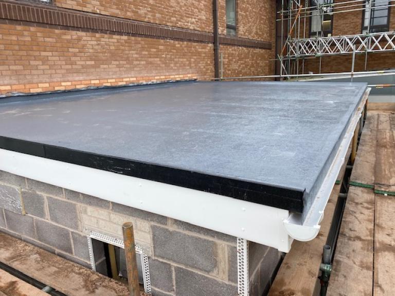 The completed roof, fully weatherproof &amp; sound for at least another 20 years