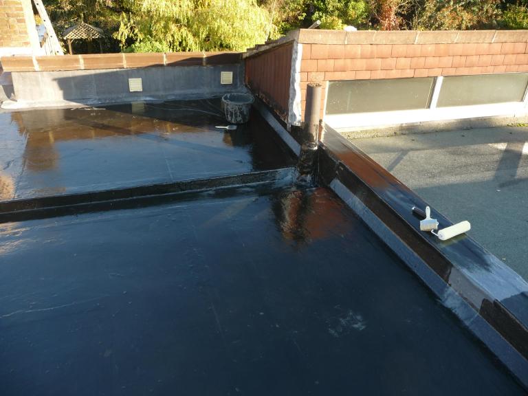 We then allowed this to set...