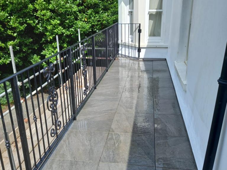 Creating a beautiful terrace balcony area