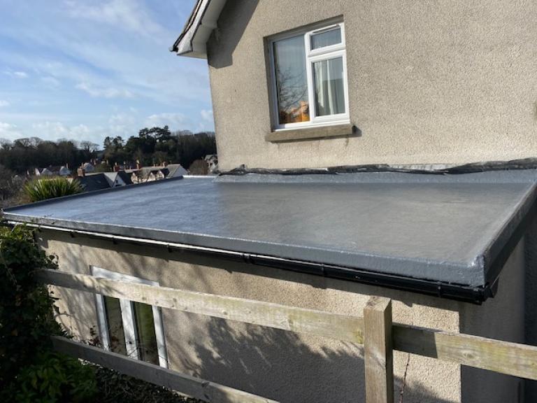 The area was undercoated, sealing it jointlessly and seamlessly