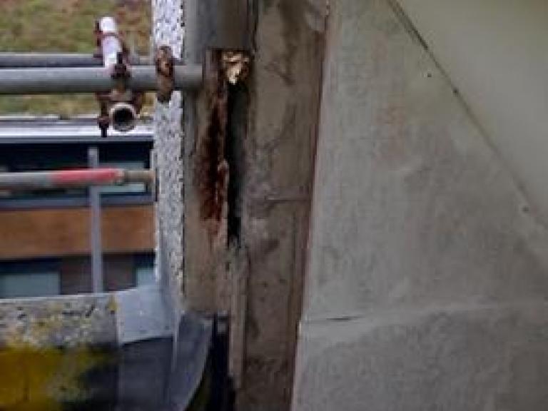 Many areas were in disrepair