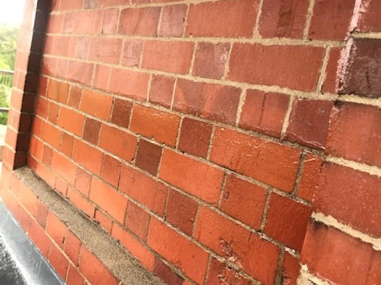 And wall-bases were made fully water-resistant, diverting water away