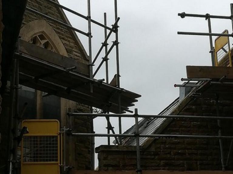 The church had had its lead elevations stolen