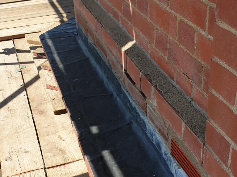 The old wall-bases were gathering water and damp