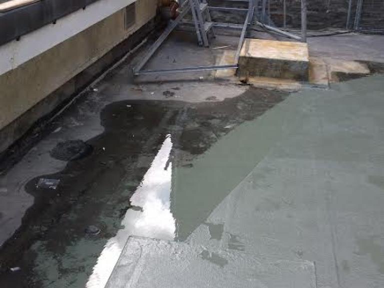 with water everywhere