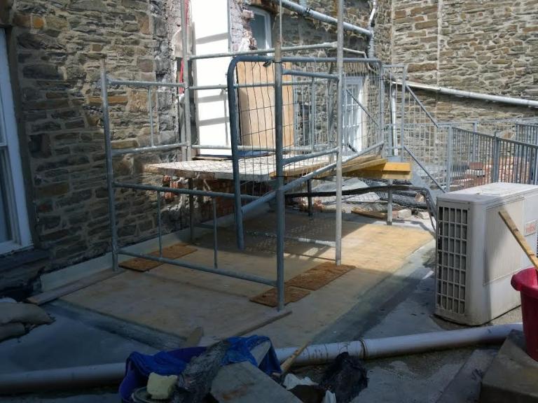 We got to work immediately