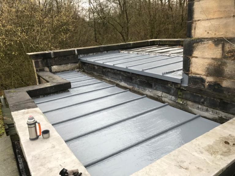 The fully waterproof and watertight lead substitute in place over the full area