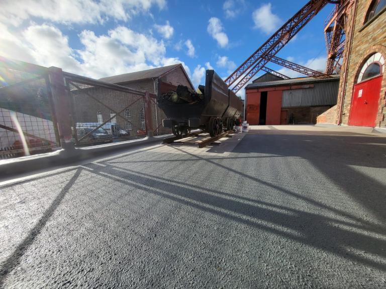 Major display areas benefit hughely from the Quartz Terrace and Polyfinish floor seal