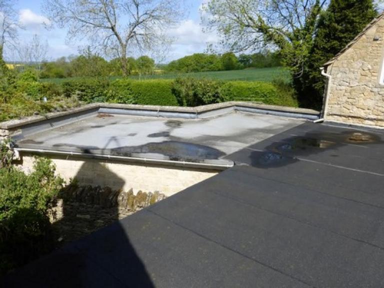 An 18m2 area needed repointing and rebedding