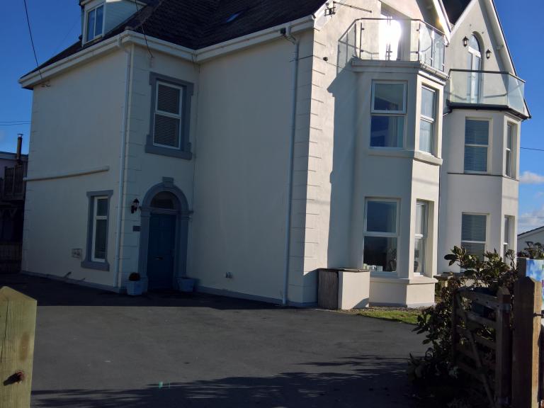 Borth Ynyslas seaside house after the polymer treatment