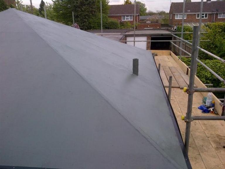 And applied the 20 year certified polymer roofing system