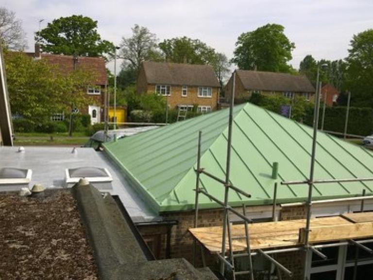 Accurately mimicking the traditional patinated copper look