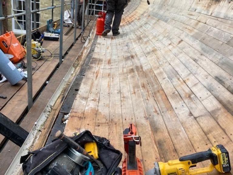 And fully pressure washed to ensure a completely clean surface