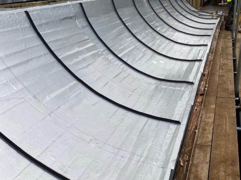 An initial layer was laid