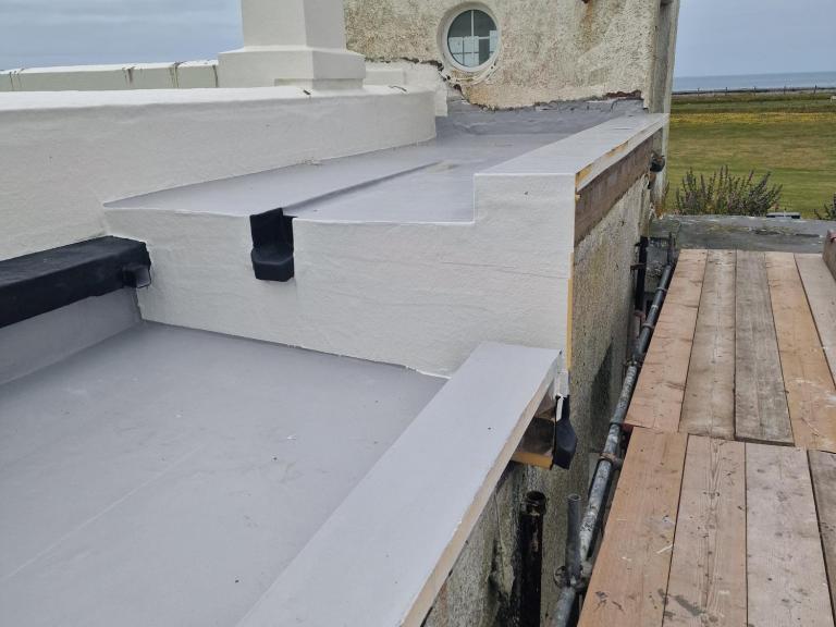 As you can see, there will be no more puddling in these areas