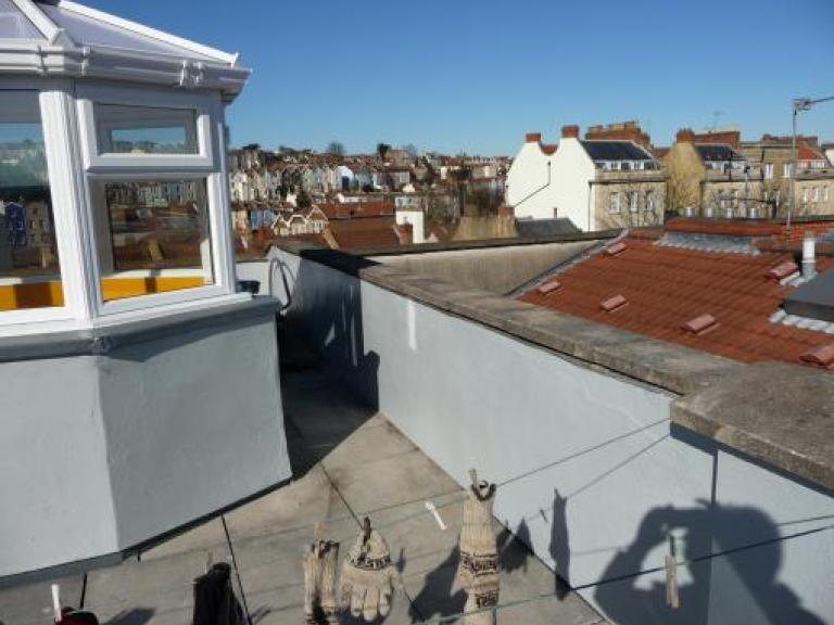 ... and the new rooftop garden was completed