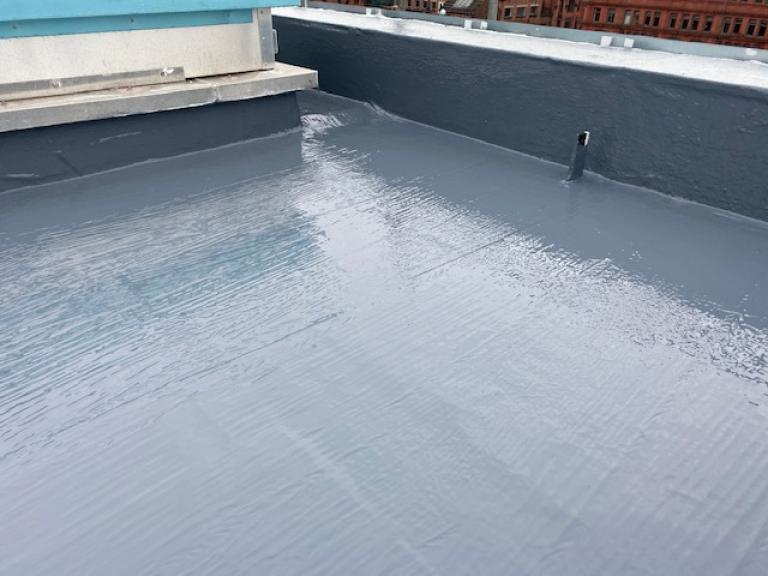 as well as stepped drainage points