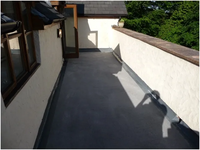 Jointless and seamless with anti-skid grit... and ready to walk on in 6 hours