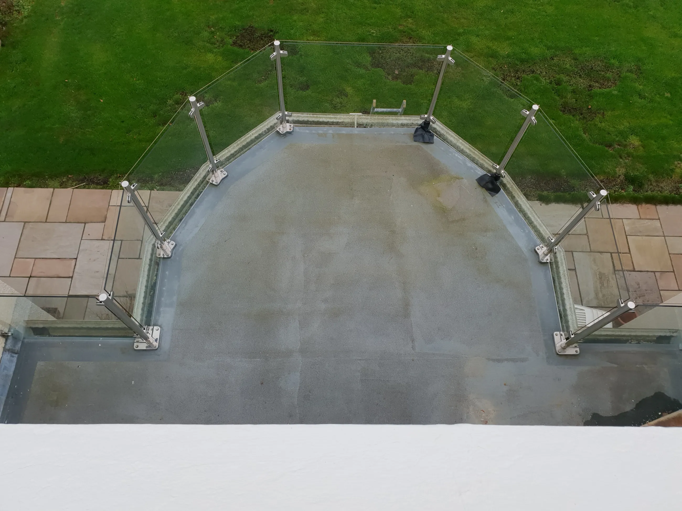 No shape is too strange - even a 7 sided balcony