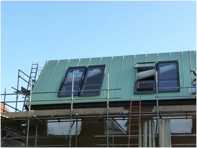 Step 2 - Verdi green top coat applied