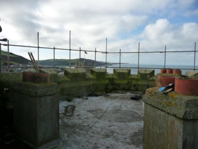 It is clear how much this roof needed refurbishment