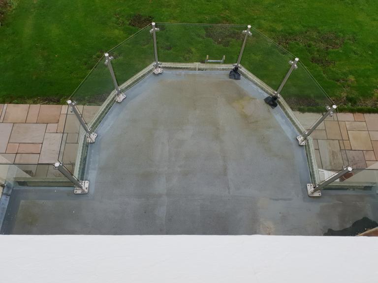 The Terrace was leaking and in need of refurbishment