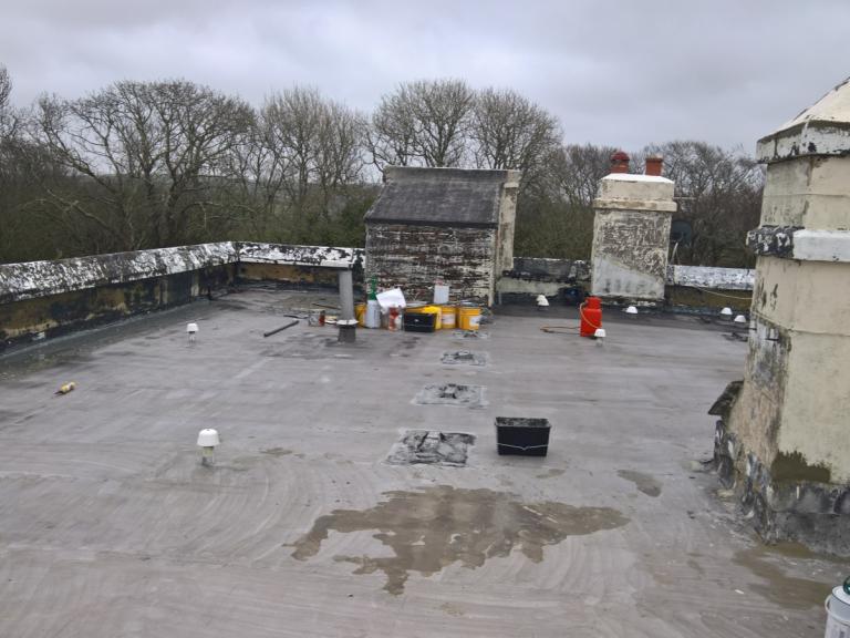 This large roof space needed repairs in several places