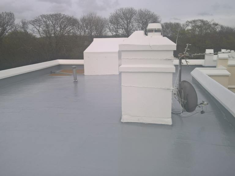 All chimney stacks and vents are seamlessly protected