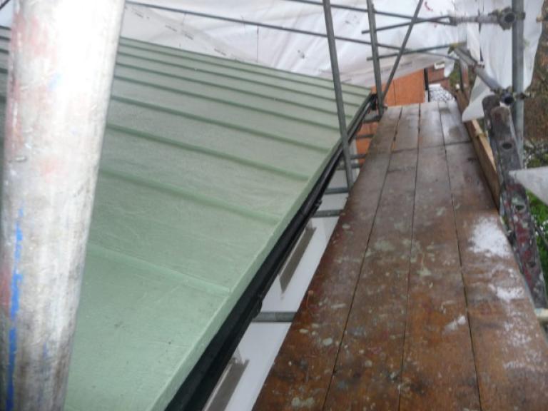 ... a roof that is seamless, joinless, looks great and will last