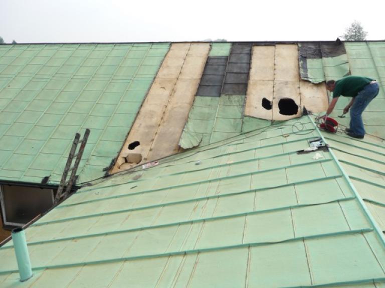 The extent of the damage is revealed...