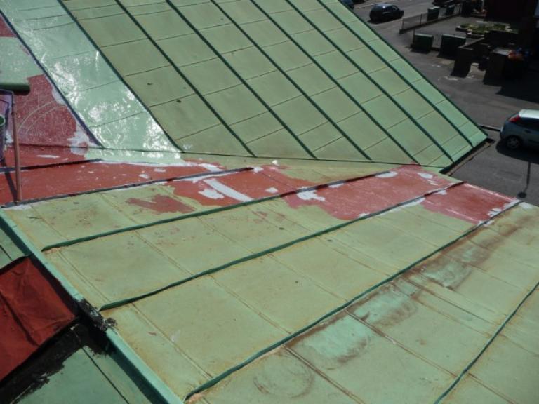 Repairing the damage with a specially created compound