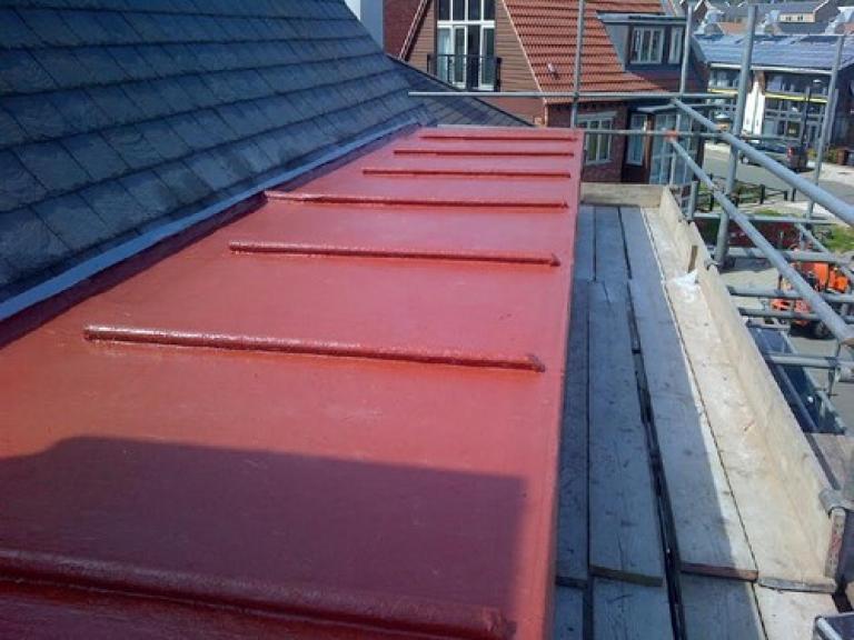 We recoated the wooden mop rolls