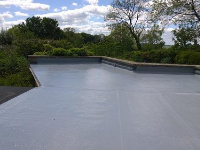 After - a perfectly seamless roof
