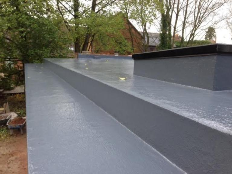 ... and 'stepped' detailing was no problem for the polymer system