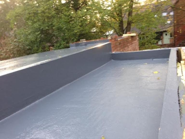 Additional detailing, again no problem for the polymer roof system