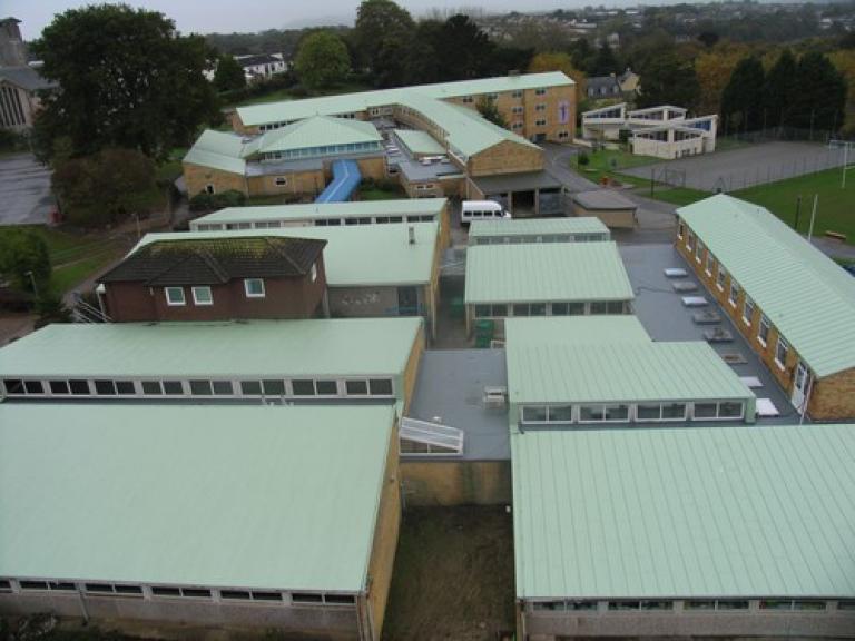 School roof complex - by registered Tor Coatings installer